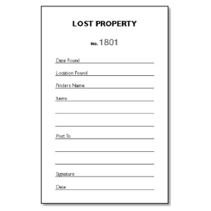 LOST PROPERTY PADS